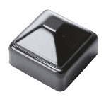 Fortress ATHENS 2x2 Aluminum pressed Dome Cap Fortress ATHENS 2x2 Aluminum pressed Dome Cap