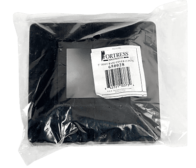 Fortress Fence Post 5" Base cover (2 pcs) Fortress Fence Post 5" Base cover (2 pcs)