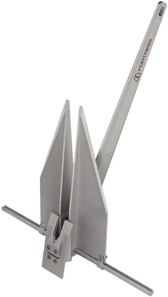 THE WORLD'S BEST ANCHOR Fortress Marine Anchors - Guardian G-16 (7 lbs Anchor / 28-33' Boats), Aluminum