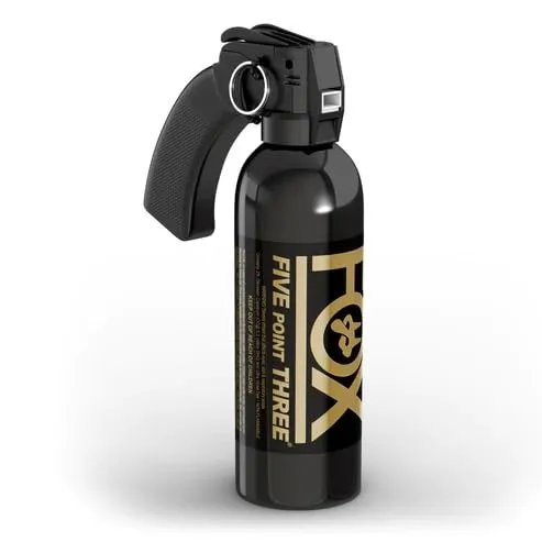 Five Point Three Legacy Pepper Spray with 5.3M Scoville Heat Units Plus UV Marking Dye