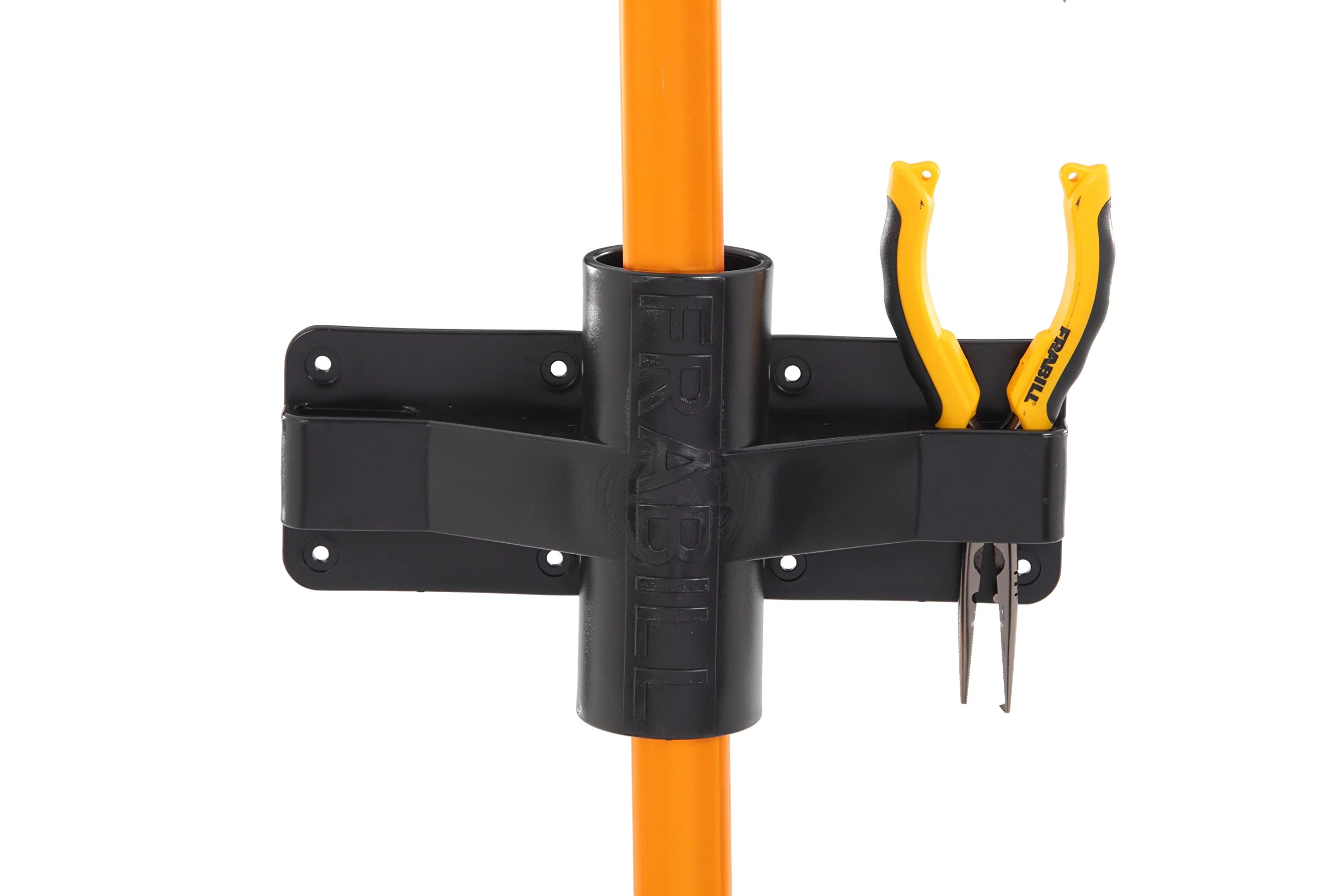 Frabill Net/Gaff Holder | Durable Fishing Net and Tools Holder | Easily Mounts on Boat Docks and Walls for Convenient