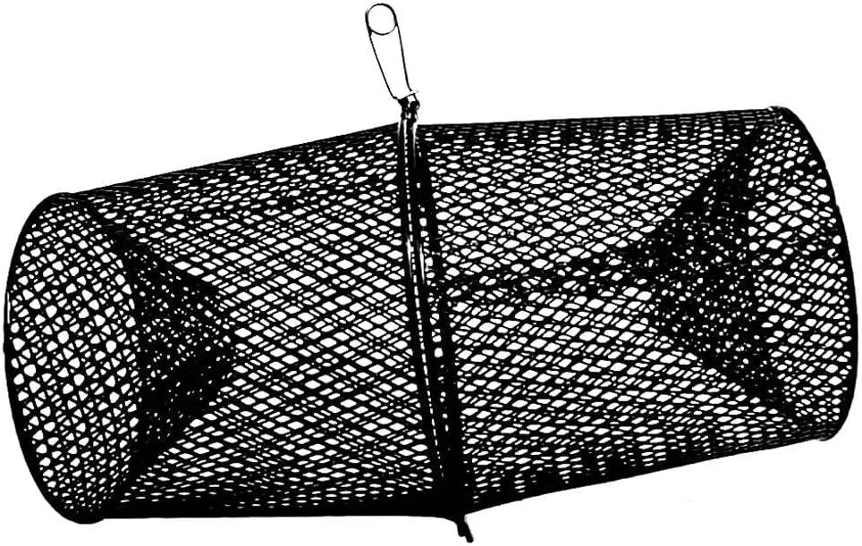 FRABILL Torpedo Minnow Trap - Two-Piece Heavy-Duty Minnow Trap