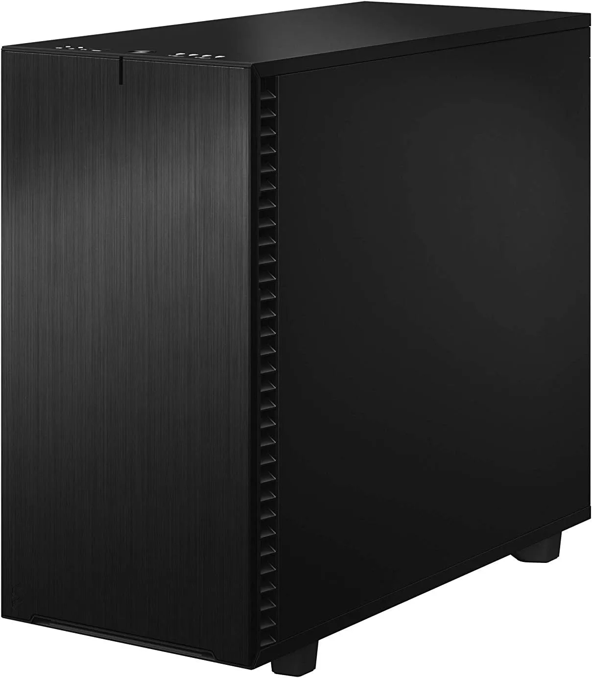 Fractal Design Define 7 Black Solid Brushed Aluminum/Steel E-ATX Mid Tower Computer Case