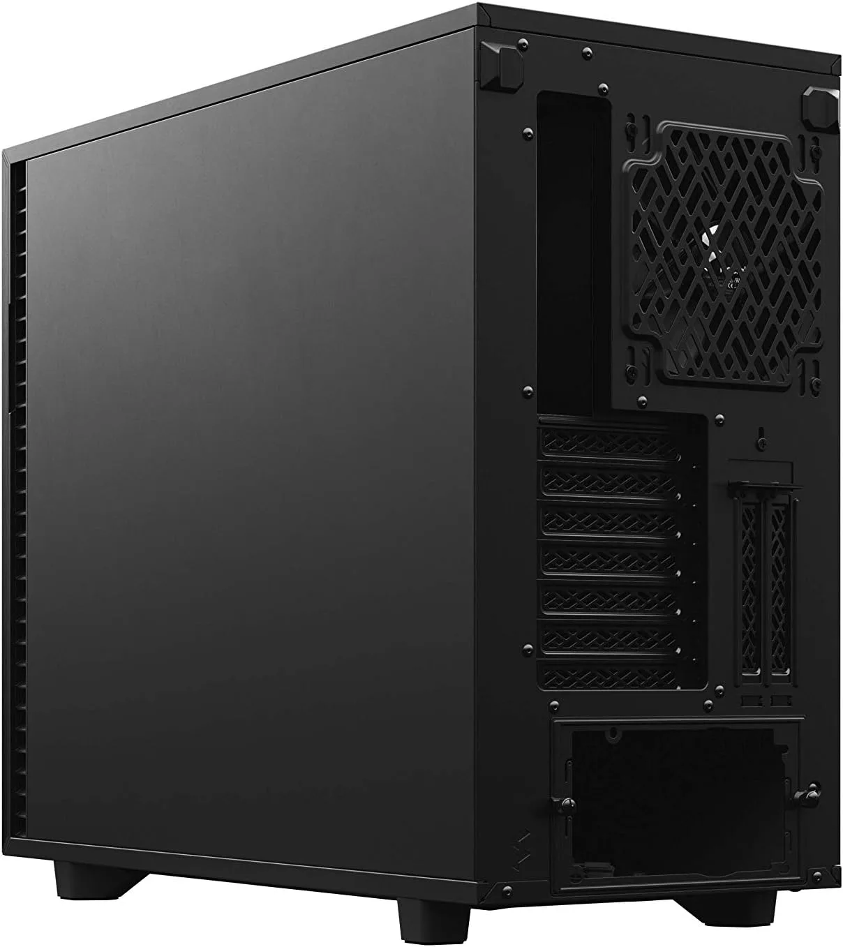 Fractal Design Define 7 Black Solid Brushed Aluminum/Steel E-ATX Mid Tower Computer Case