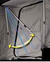 Otter XT PRO Resort X-Over Shelter Pkg. Otter XT PRO Resort X-Over Shelter Pkg.