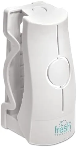 Fresh Products Eco Air Dispenser Cabinet, White, 2.8 x 2.8 x 6 in