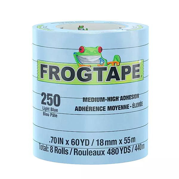 FROGTAPE 250 Moderate Temperature Performance Grade Masking Tape, Medium-High Adhesion