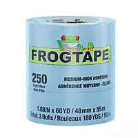 FROGTAPE 250 Moderate Temperature Performance Grade Masking Tape, Medium-High Adhesion