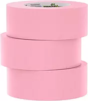 FrogTape 325 Pink High Temperature Performance Grade Masking Tape, Medium-High Adhesion, 48mm x 55m, 3 Rolls per Pack