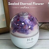 Eternal Flower Humidifier & Colourful Night Lamp Eternal Flower Humidifier & Colourful Night Lamp