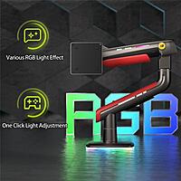 NORTH BAYOU L50 "32-60" Inch Gaming Screen RGB Light Curved Ultrawide Flat Monitor Stand