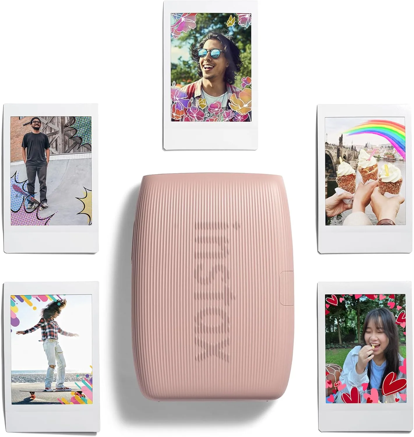 Fujifilm Instax Mini Link 3 Smartphone Printer - Rose Pink