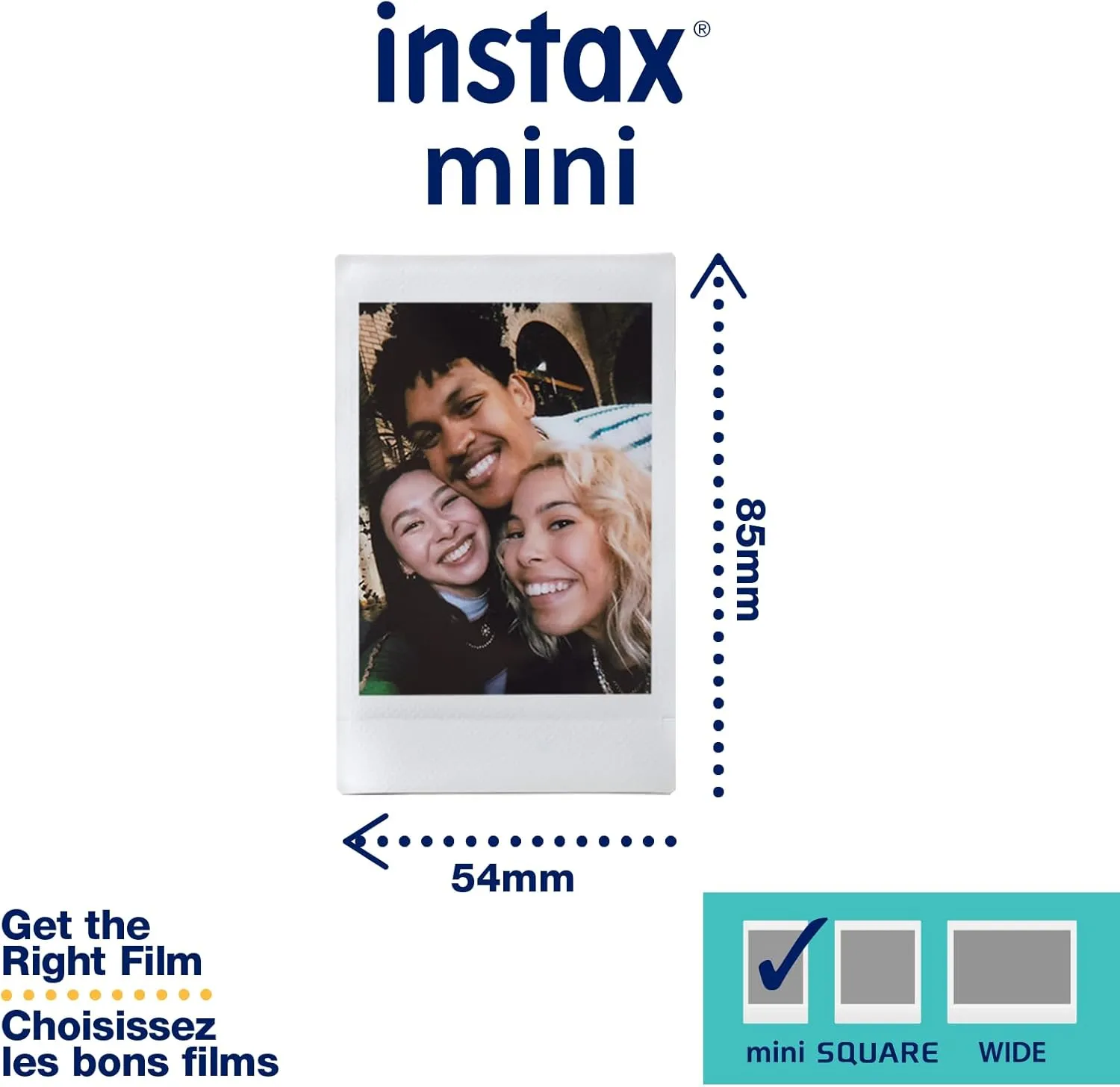 Fujifilm INSTAX Mini LIPLAY Hybrid Instant Camera - Misty White