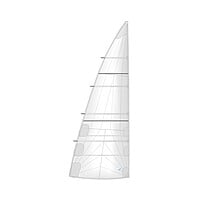 Standard Full-Batten Radial-cut Mainsail Standard Full-Batten Radial-cut Mainsail