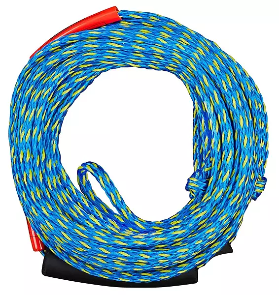 Full Throttle 2 Rider Tow Rope - Blue/Yellow