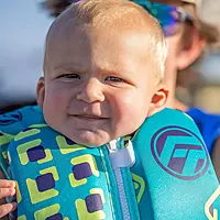 Full Throttle Infant Rapid Dry Life Vest – U.S. Coast Guard and Transport Canada Approved, fits Infants Less Than 30 pounds