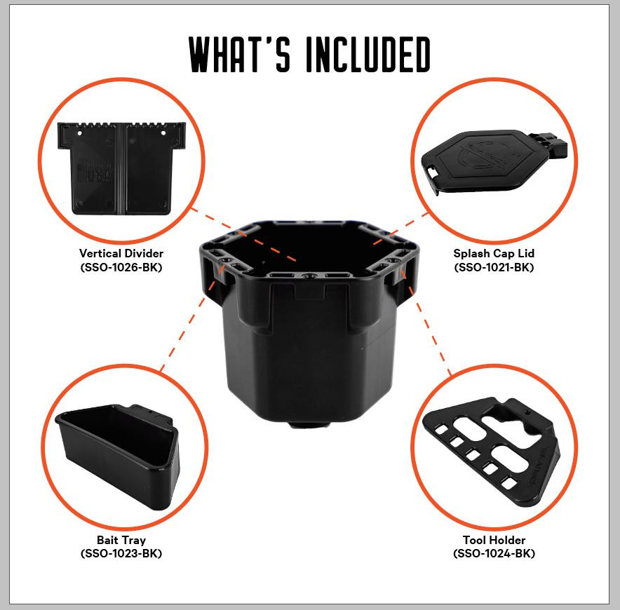 YakAttack Loaded Cup Holder Pro YakAttack Loaded Cup Holder Pro