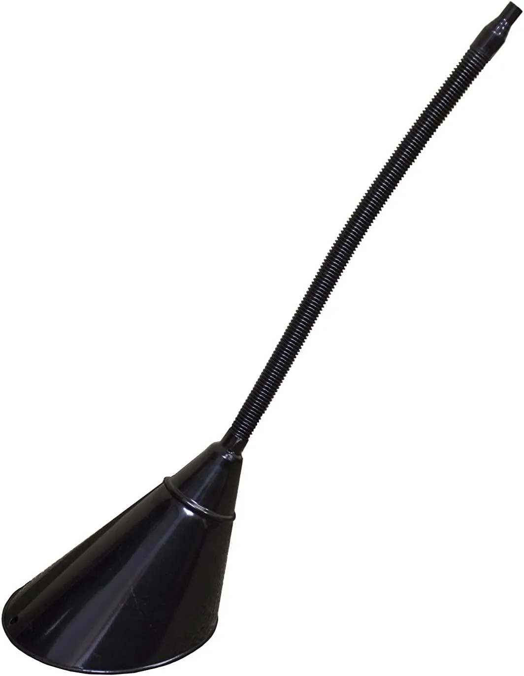 Funnel King 94492 2 Qt Transmission Funnel W/Flex Spout & Screen - Painted Black, Multicolor