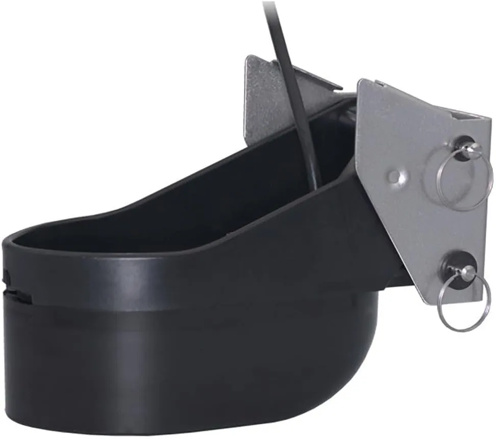 Furuno TM185M Medium-Frequency Chirp Transducer w/Temperature - Urethane Transom Mount w/Stainless Bracket