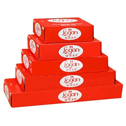 Norpak Logan Wrap Midget Deli Wax Paper 6" x 10.75" Interfolded 12 / 500 cs
