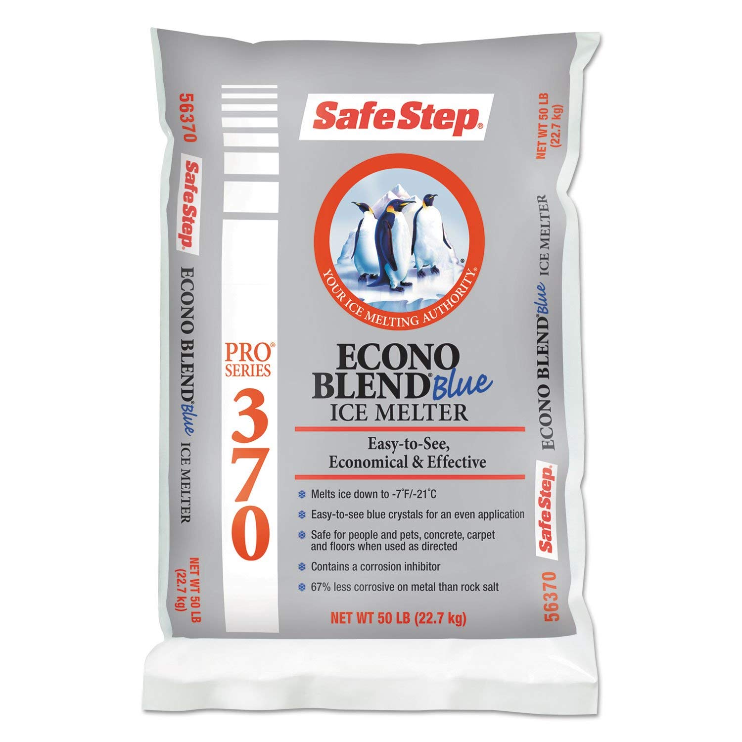 Compass Minerals Safe Step Pro Plus Pro 370 Ice Melter Blue 50# Bag
