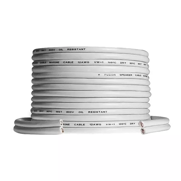 Fusion Climb Speaker Wire 12 AWG 50' (15.24M) Roll - 010-12898-10, Black