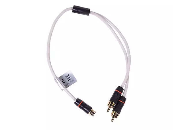 Fusion Performance RCA Cable Splitter - 1 Female to 2 Male - .9'