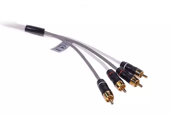 Fusion Performance Shielded RCA Cable - 4 Channel - 6ft