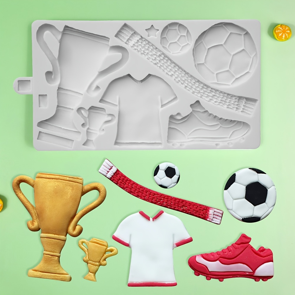 Molde de Silicon Futbol 20x12cm INV