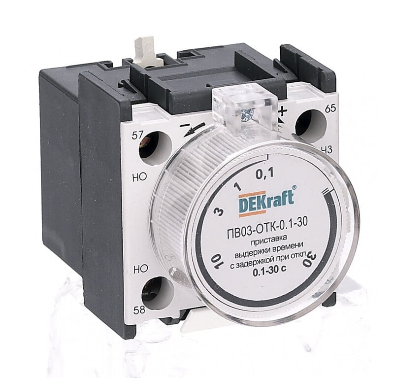 24116DEK Приставка выдержки времени 24116DEK Приставка выдержки времени