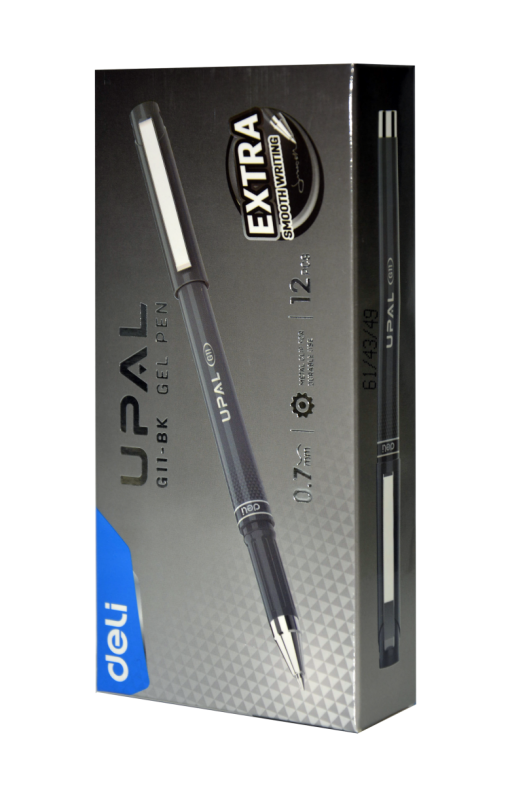 DELI G11 UPAL GEL PEN 0.7MM BLACK
