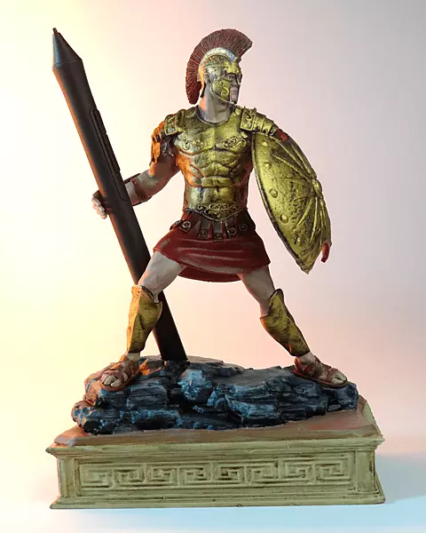 GREEK PEN HOLDER