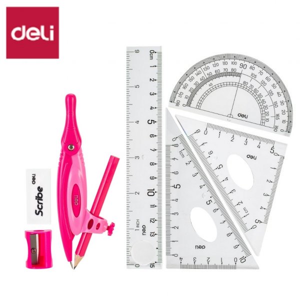 DELI G300 PIONEER DRAFTING SET - 8PCS