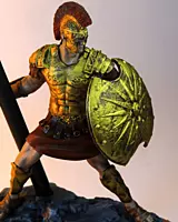 GREEK PEN HOLDER
