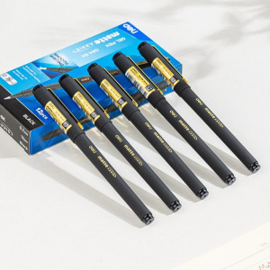 DELI G84 MATTE ARRIS GEL PEN 0.7MM SOFT-GRIP BK