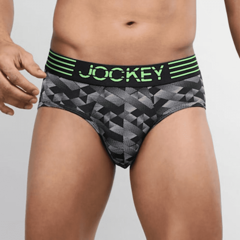 Jockey Men's Microfiber Mesh Elastane Brief - Breathable Support and Comfort | InnerMan