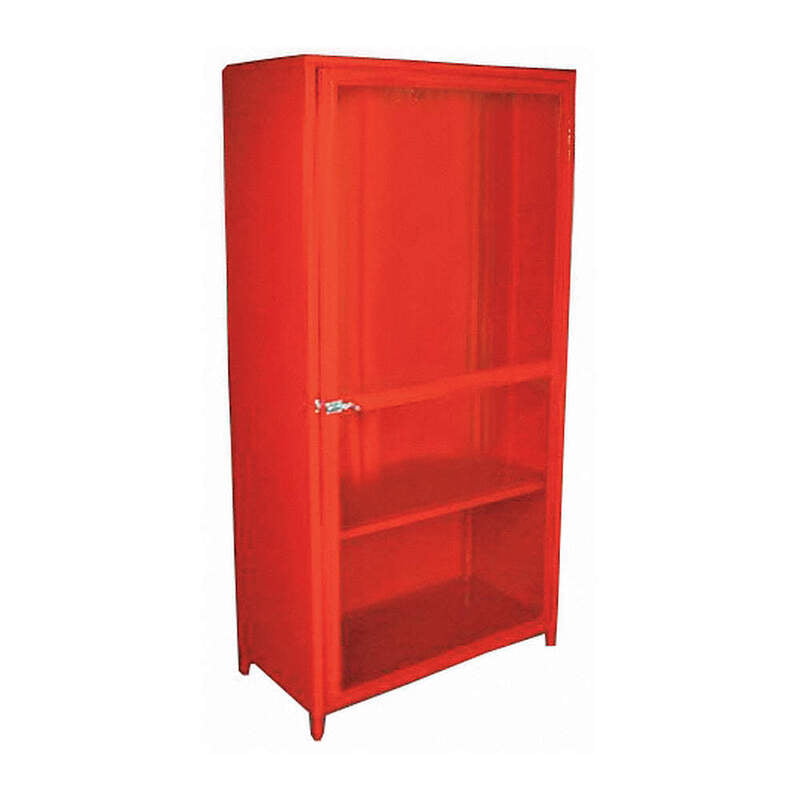 Gabinete de Almacenamiento Industrial , 71" H , 35" An , 18" Prof , Rojo