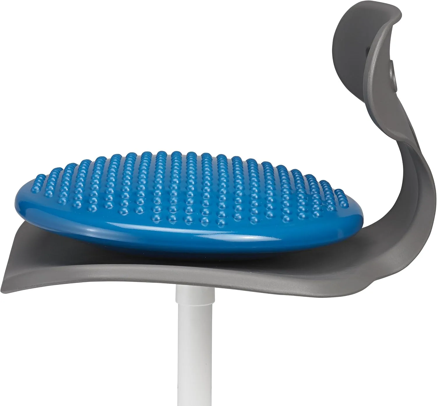 Balance Cushion, Inflatable Wobble Disk Active Sitting Chair Seat Cushion with Inflation Needle Blue