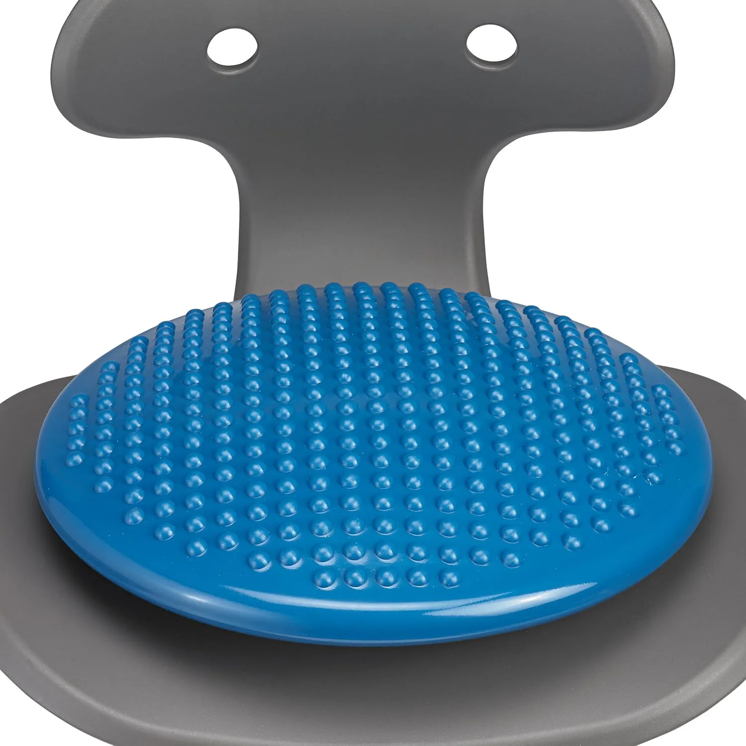 Balance Cushion, Inflatable Wobble Disk Active Sitting Chair Seat Cushion with Inflation Needle Blue