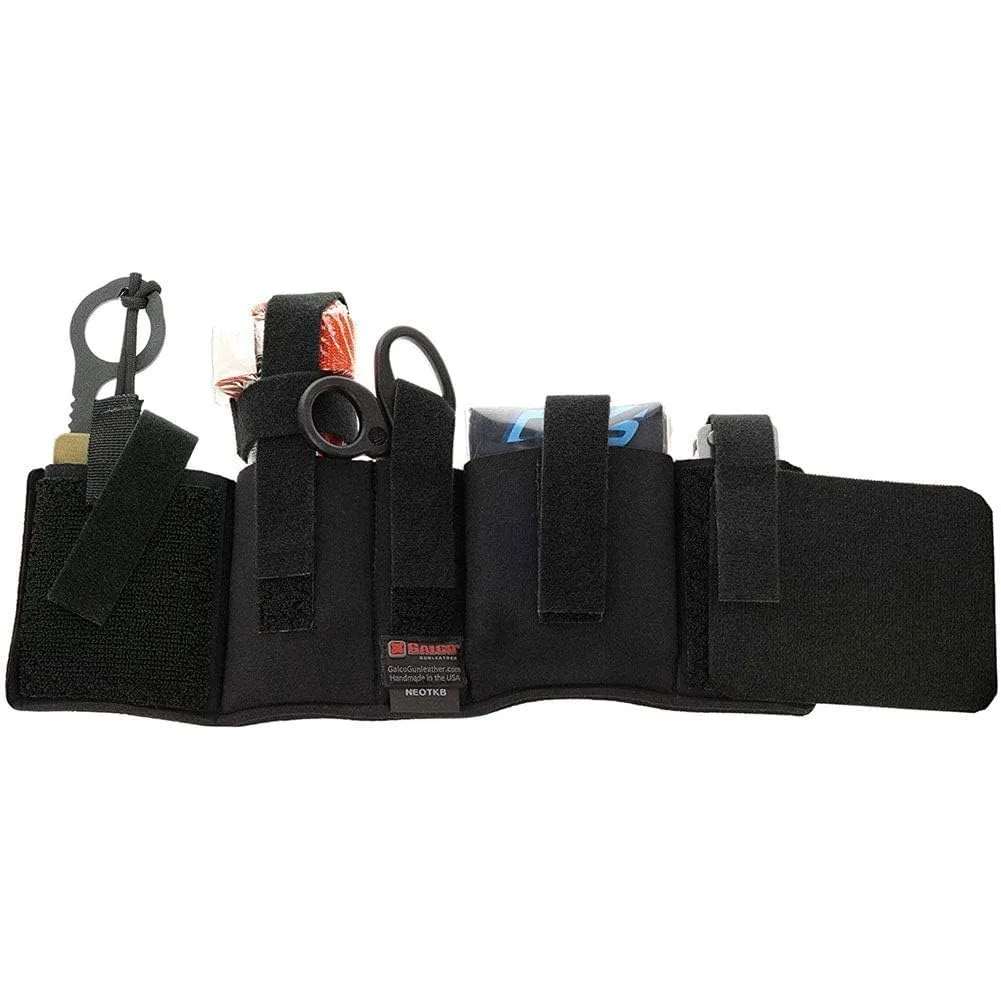 Galco ATM-Kit (Ankle Trauma Medical Kit) Five Neoprene Pockets 16" Blk