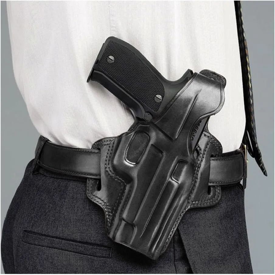 GALCO FLETCH High Ride OWB Leather Belt Holster