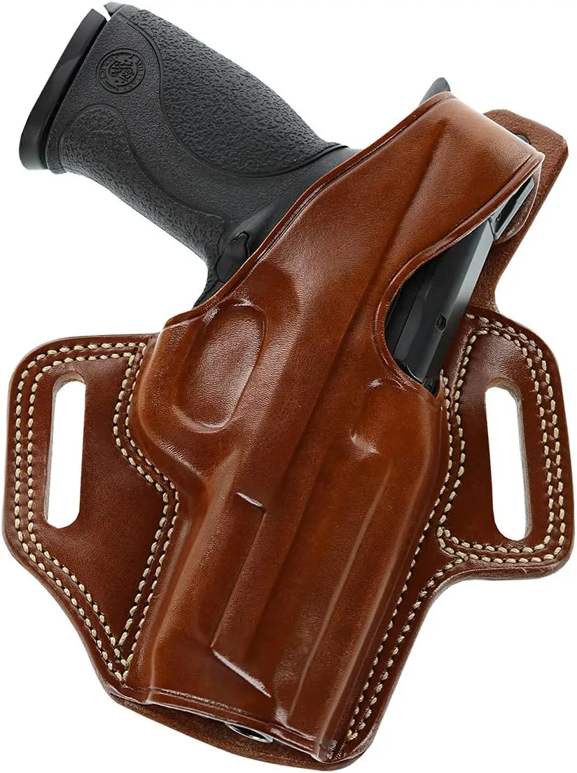GALCO FLETCH High Ride OWB Leather Belt Holster