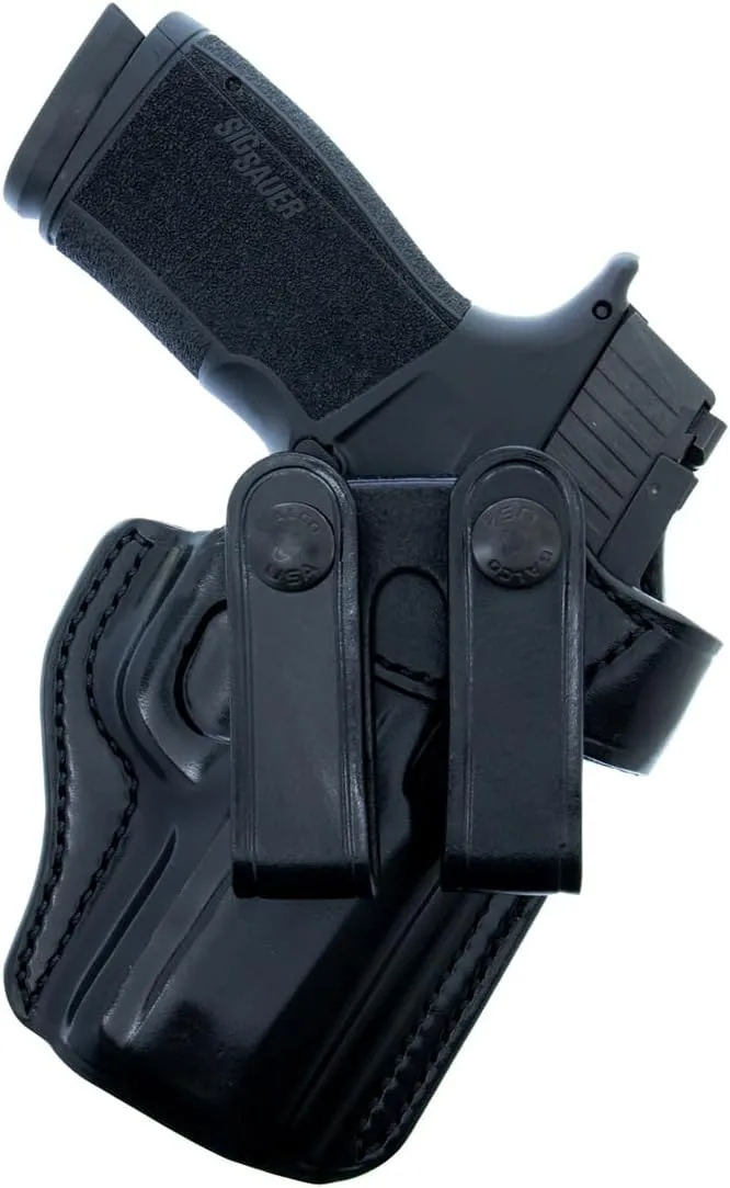 Galco Hawkeye IWB Holster Compatible with Sig Sauer P365 X-Macro w/wo red dot - Premium Steerhide, Right Hand