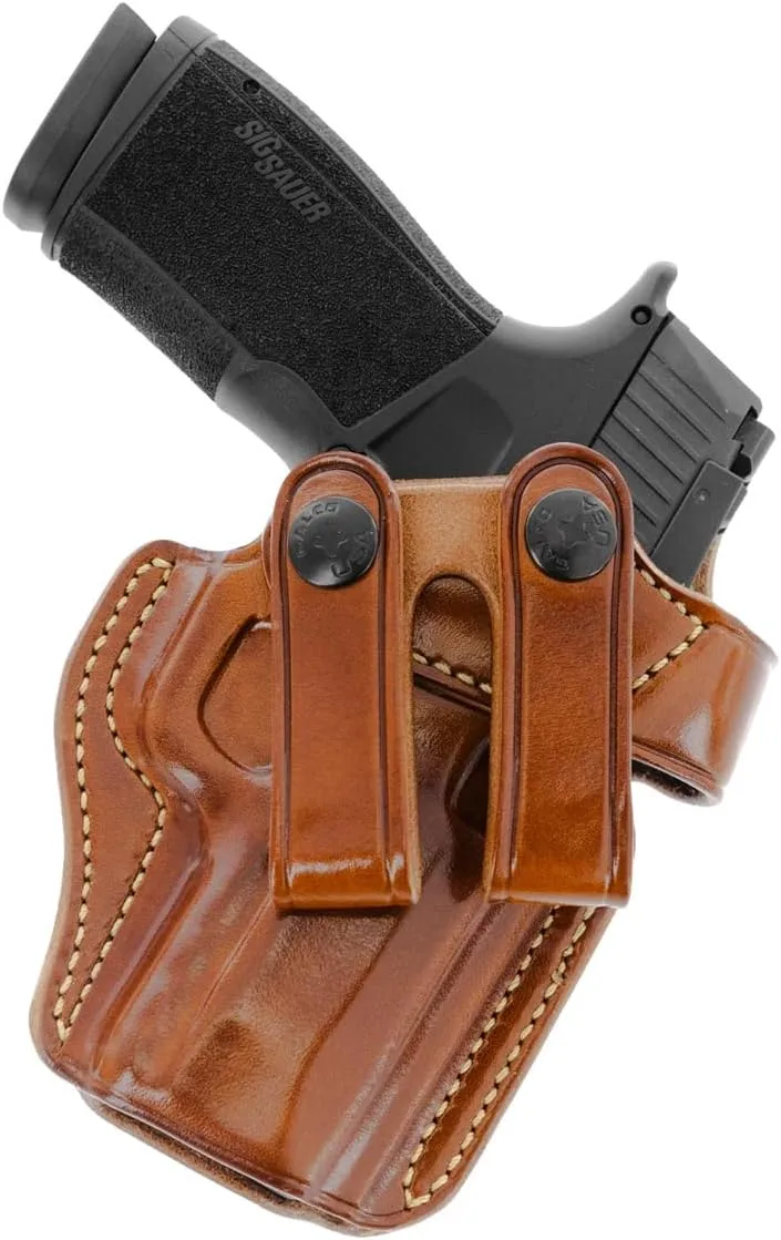 Galco Hawkeye IWB Holster Compatible with Sig Sauer P365 X-Macro w/wo red dot - Premium Steerhide, Right Hand