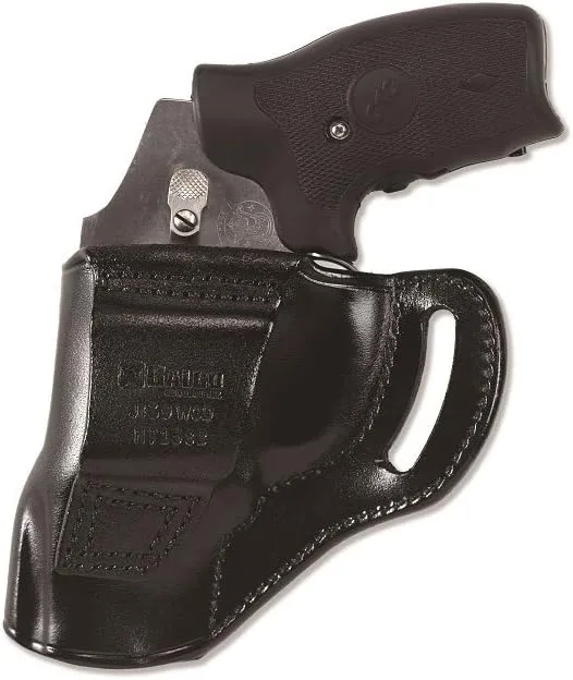Galco Hornet Belt Leather Holster, Glock 43/Glock 43X, Right Hand, Plain, Black, HT800B