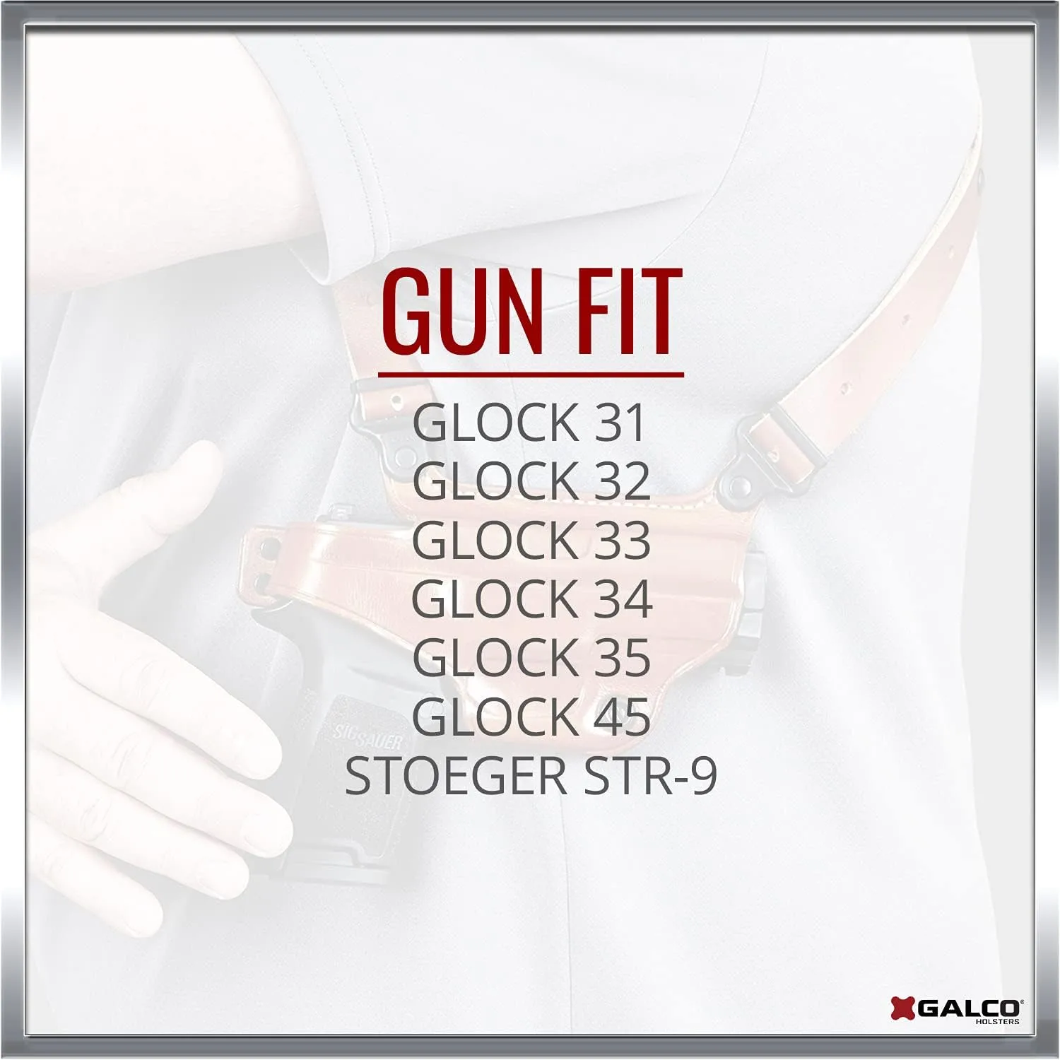 Galco Miami Classic Shoulder Holster System