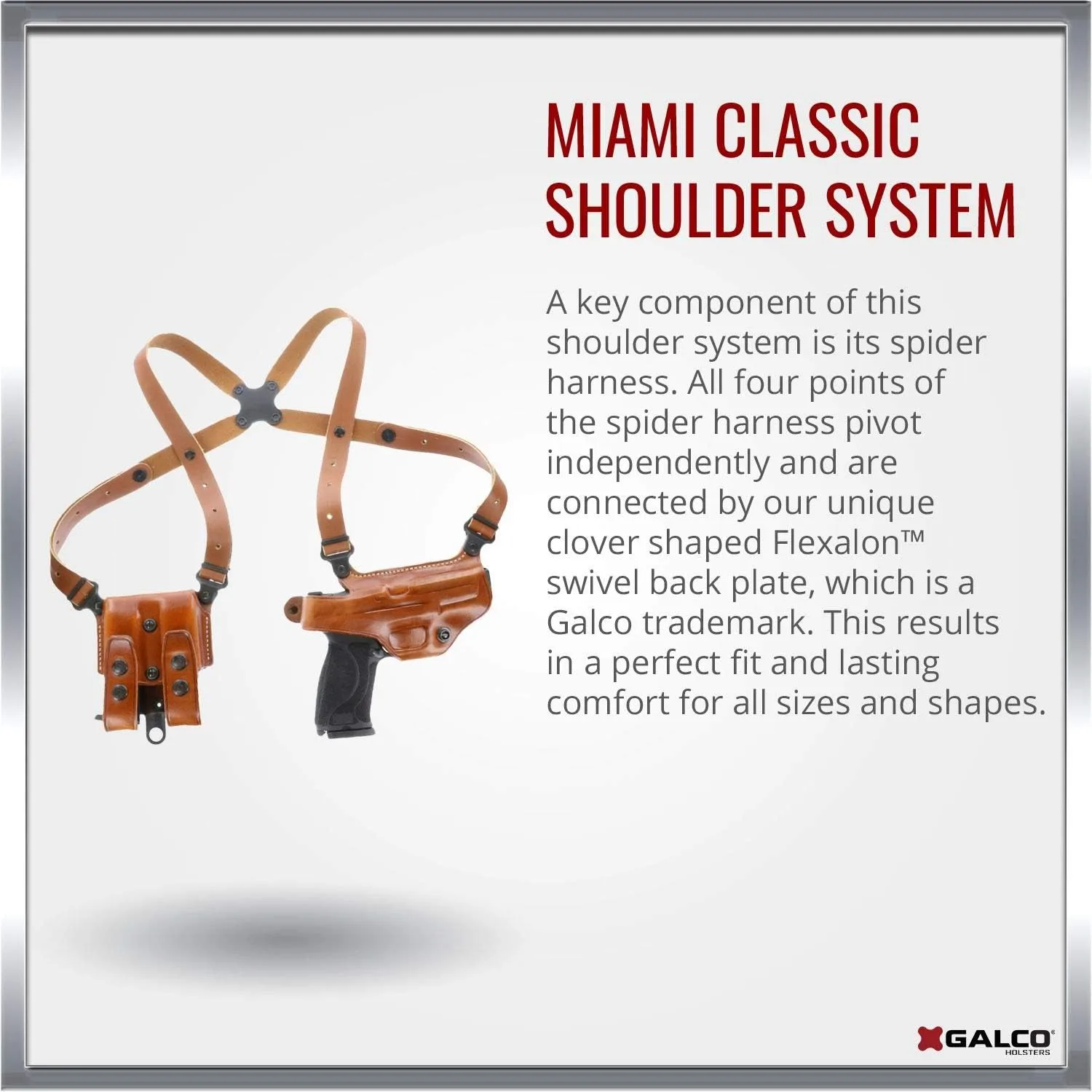 Galco Miami Classic Shoulder Holster System