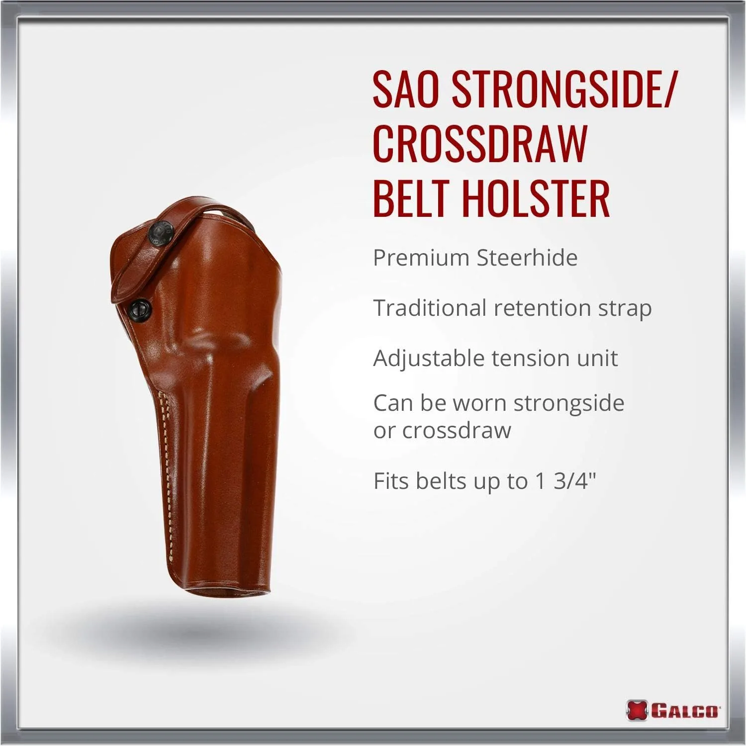 GALCO SAO Single Action Outdoorsman Holster