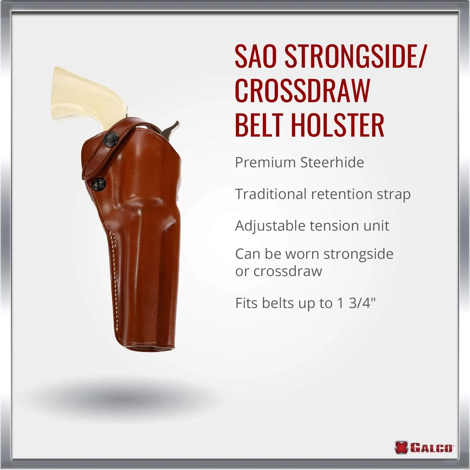 GALCO SAO Single Action Outdoorsman Holster