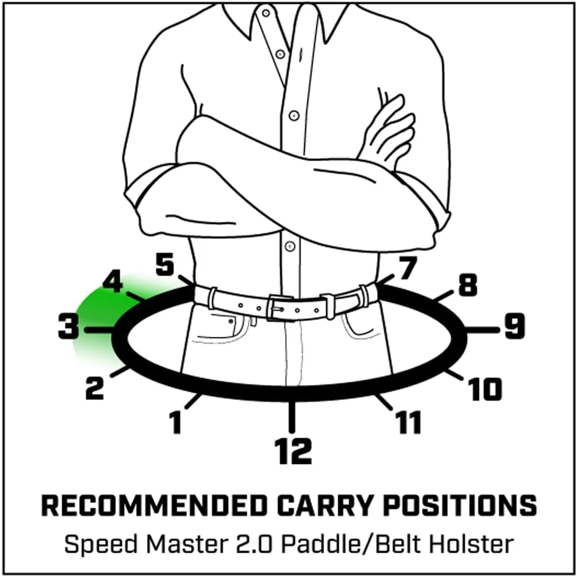 Galco Speed Master 2.0 Paddle/Belt Holster